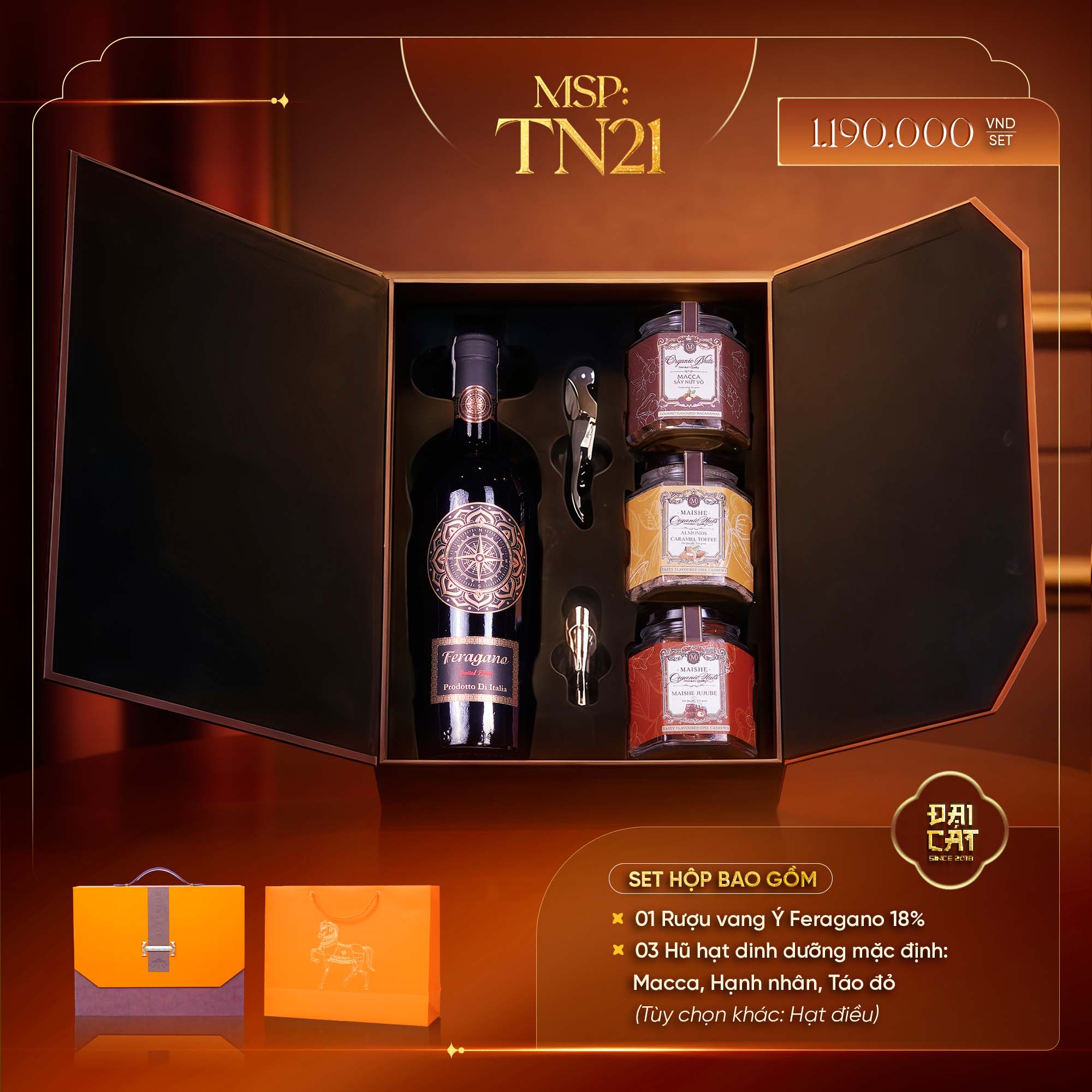 Set Quà Tân Niên Phú Quý TN21